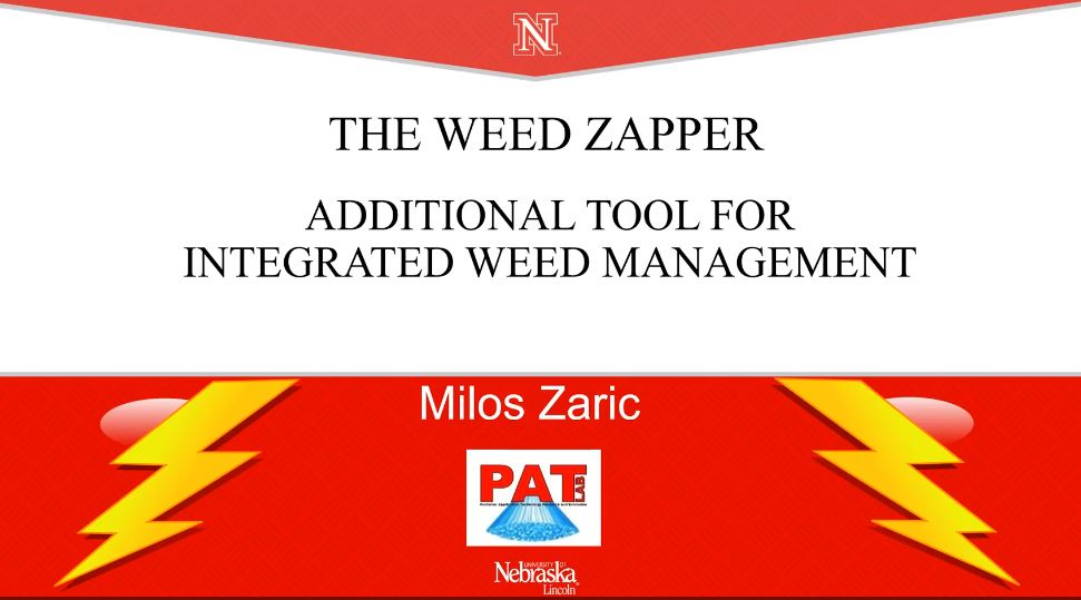 The Weed Zapper Video Link